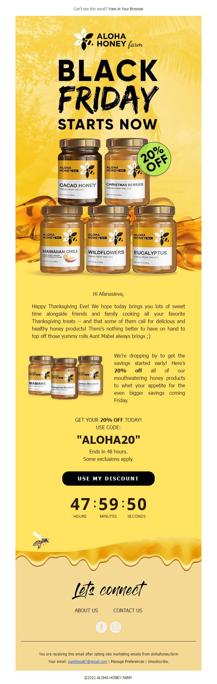 Aloha Honey